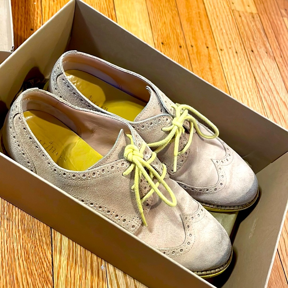 Cole Haan Lunargrand wingtip shoes 7.5M